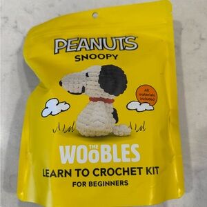 Peanuts Snoopy Crochet Kit - Yellow Packaging